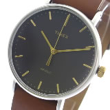 タイメックス 腕時計 メンズ TWG016500 クォーツ チャコールグレー キャメル