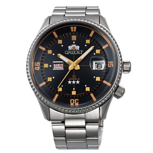 オリエント キングマスター 自動巻き メンズ 腕時計 WV0021AA ブラック 国内正規