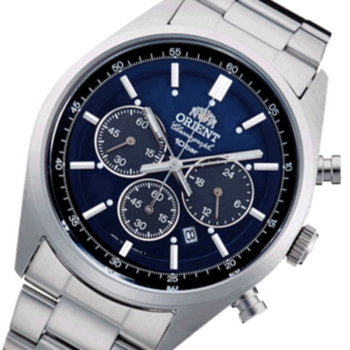オリエント ネオセブンティーズ クロノ メンズ 腕時計 WV0021TX ブルー 国内正規
