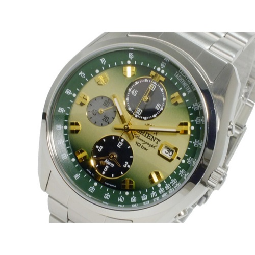 オリエント Neo70's ソーラー クロノ メンズ 腕時計 WV0021TY 国内正規