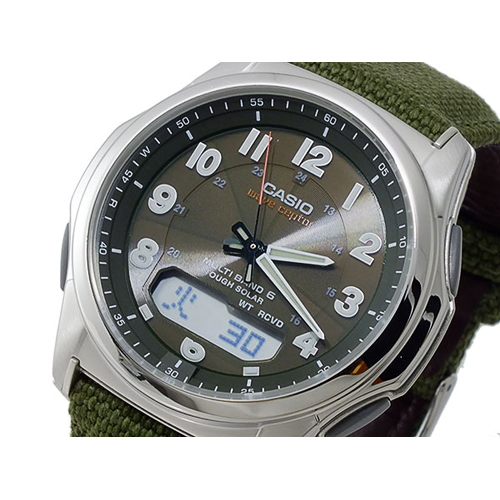 カシオ ウェーブセプター WAVE CEPTOR ソーラー メンズ 腕時計 WVA-M630B-3AJF