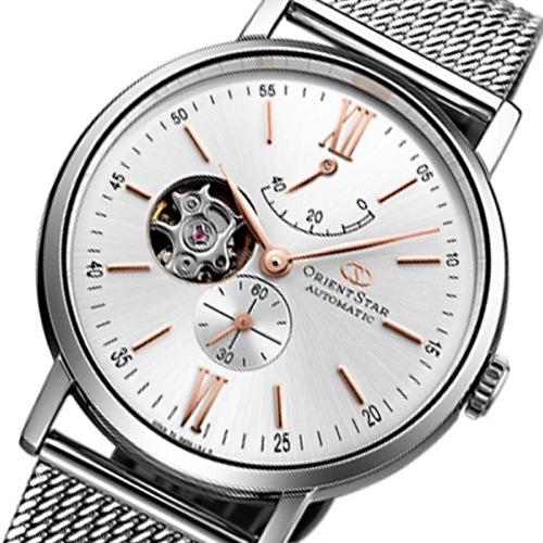 オリエント オリエントスター 自動巻き メンズ 腕時計 WZ0311DK シルバー 国内正規