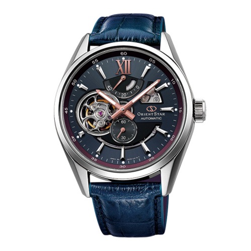 オリエント オリエントスター 65周年記念モデル 自動巻き メンズ 腕時計 WZ0331DK ダークブルー 国内正規
