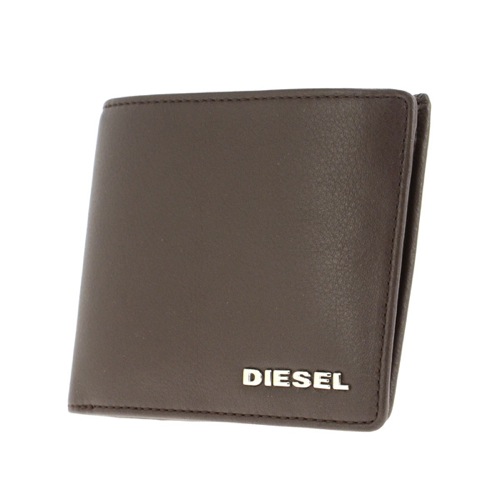 ディーゼル DIESEL 二つ折り短財布 メンズ X03149-PS777-T2184 ブラウン