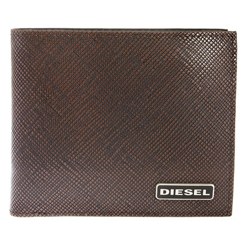 ディーゼル 二つ折り 短財布 メンズ X03344-P0517-H6028 ブラウン