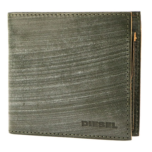 ディーゼル メンズ 二つ折り財布 X03918-PR602-T7167 グレー