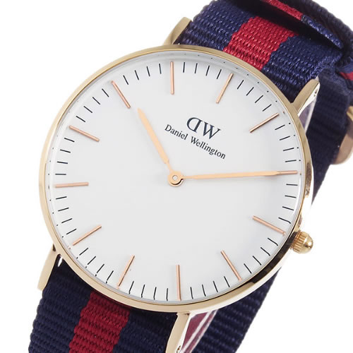 ダニエル ウェリントン オックスフォード/ローズ 36mm クオーツ 腕時計 0501DW (DW00100029)