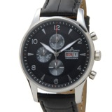 ジャックルマン クロノ デイト クオーツ メンズ 腕時計 1-1908A ブラック