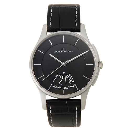 ジャックルマン ケビンコスナーモデル クオーツ メンズ 腕時計 11-1746G-1 ブラック