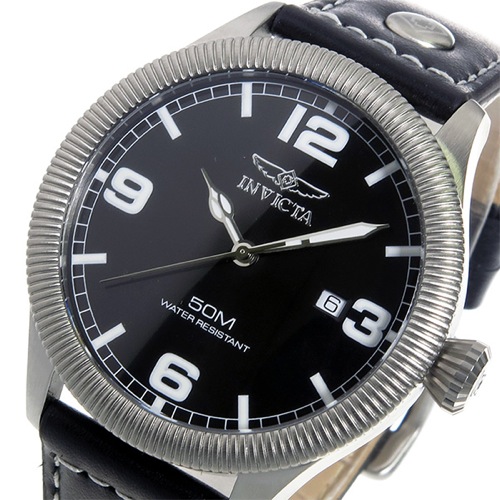 インヴィクタ INVICTA クオーツ メンズ 腕時計 1460 ブラック