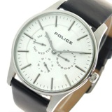ポリス POLICE 腕時計 メンズ 14701JS-01 クォーツ ホワイト ブラック