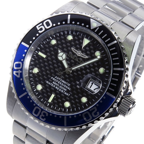 【送料無料】インヴィクタ INVICTA 自動巻き メンズ 腕時計 15584 ブルー/ブラック - メンズブランドショップ グラッグ