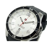 トミー ヒルフィガー 腕時計 メンズ 1790863 シルバーホワイト×グレー