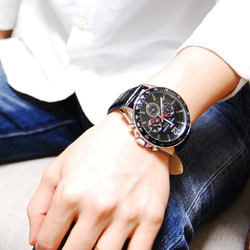 2極タイプ トミーヒルフィガー メンズ ブランド腕時計 - 通販