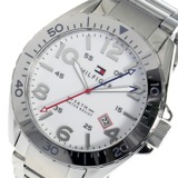 トミー ヒルフィガー クオーツ メンズ 腕時計 1791134 ホワイト