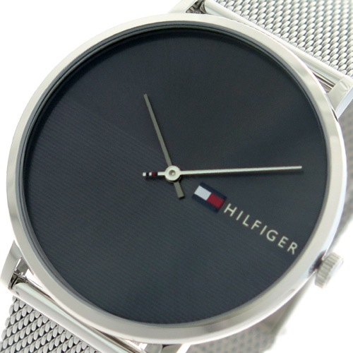 トミーヒルフィガー TOMMY HILFIGER 腕時計 メンズ 1791465 クォーツ ブラック シルバー