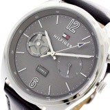 トミーヒルフィガー TOMMY HILFIGER 腕時計 メンズ 1791548 クォーツ グレー ブラック