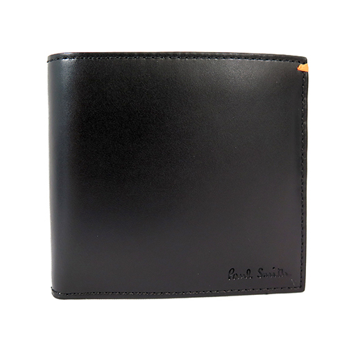 【送料無料】ポールスミス PAULSMITH 二つ折り 短財布 2663-W510A ブラック - メンズブランドショップ グラッグ