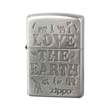 ジッポ LOVE THE EARTH メンズ ライター 喫煙具 2LE-NB シルバー