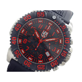 ルミノックス LUMINOX クロノグラフ 腕時計 3195CR ブラック&レッド