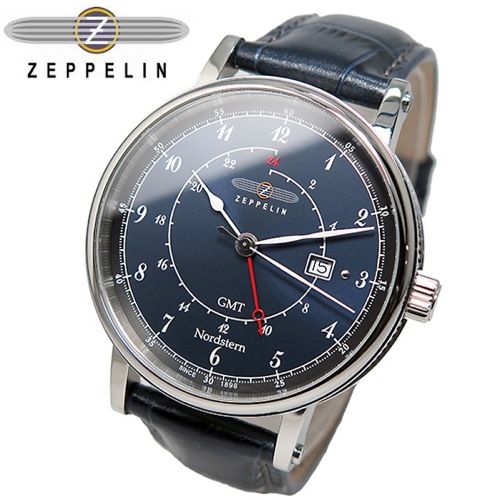 【送料無料】ツェッペリン ZEPPELIN ノルドスタン クオーツ メンズ 腕時計 7546-3 ネイビー - メンズブランドショップ グラッグ