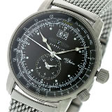 ツェッペリン 100周年記念モデル クオーツ メンズ 腕時計 7640M-2 メタルグレー/シルバー