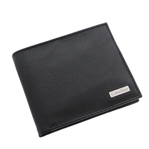 カルバンクライン CALVIN KLEIN 二つ折り財布 メンズ 79215-BK ブラック