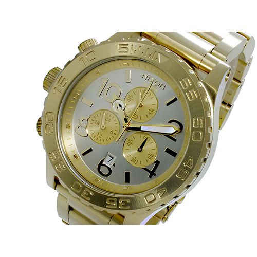 ニクソン 42-20 CHRONO クオーツ メンズ クロノグラフ 腕時計 A037-1219