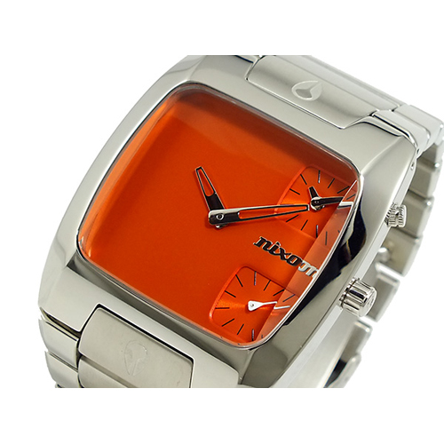 ニクソン NIXON バンクス BANKS 腕時計 メンズ A060-211 オレンジ×シルバー