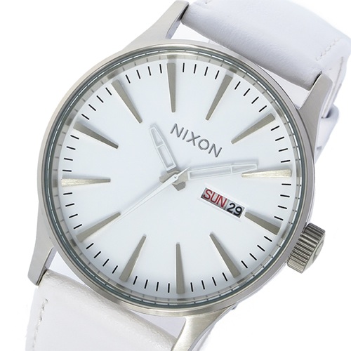 ニクソン セントリー SENTRY クオーツ メンズ 腕時計 A105-391 ホワイト