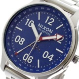 ニクソン NIXON 腕時計 メンズ A1208722 ASCENDER クォーツ ネイビー シルバー