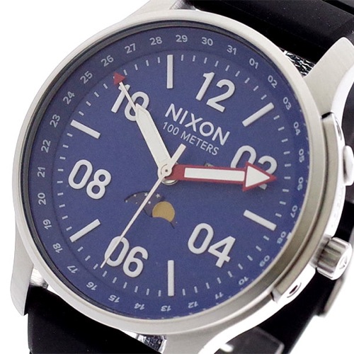 ニクソン NIXON 腕時計 メンズ A1209722 ASCENDER クォーツ ネイビー ブラック