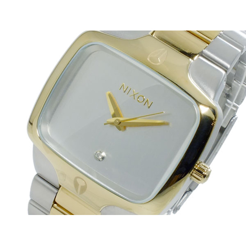 ニクソン プレイヤー PLAYER メンズ 腕時計 A140-1431 SILVER CHAMPAGNE GOLD シルバー シャンパン ゴールド
