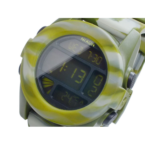 ニクソン ユニット UNIT デジタル メンズ 腕時計 A197-1727 MARBLED CAMO マーブル カモ