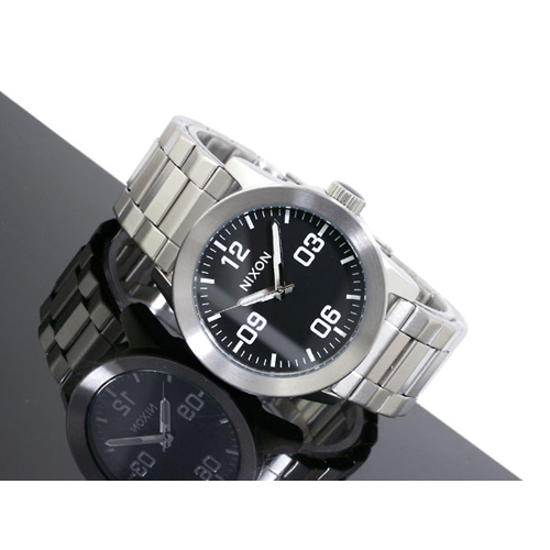 送料無料】大人気のカジュアルウォッチ！ニクソン NIXON PRIVATE SS メンズ 腕時計 A276-000 BLACK