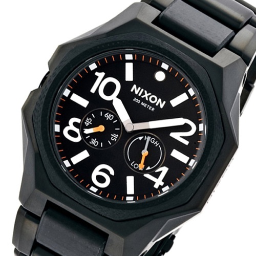 ニクソン NIXON タンジェント クオーツ メンズ 腕時計 A397001 ブラック