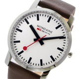 モンディーン クオーツ メンズ 腕時計 A6383035011SBG ホワイト