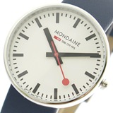 モンディーン MONDAINE 腕時計 メンズ レディース A763.30362.11SBD クォーツ ホワイト ダークブルー