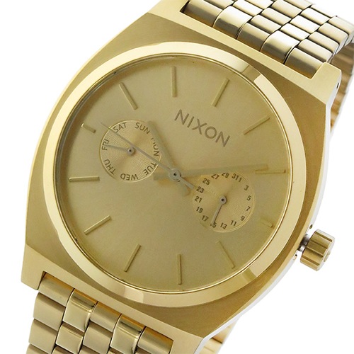 ニクソン タイムテラー デラックス クオーツ ユニセックス 腕時計 A922-502 ゴールド