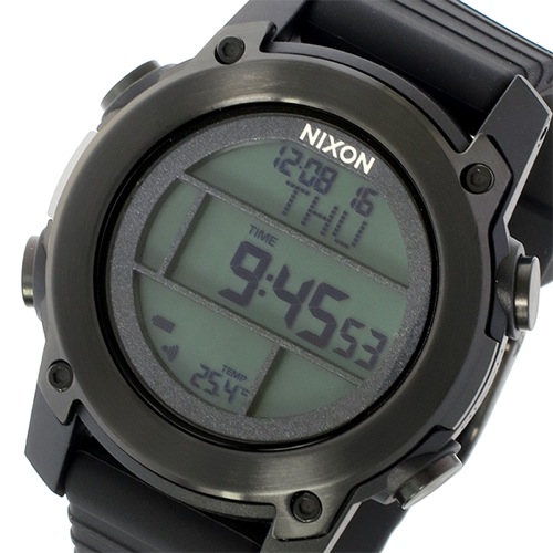 ニクソン ユニット ダイブ クオーツ メンズ 腕時計 A962-001 ブラック