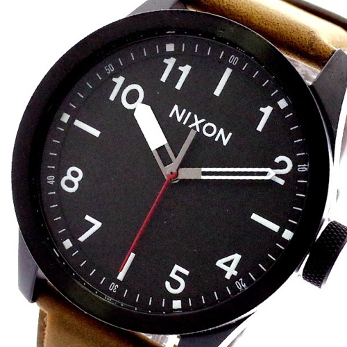 ニクソン NIXON 腕時計 メンズ A9751032 クォーツ ブラック キャメル