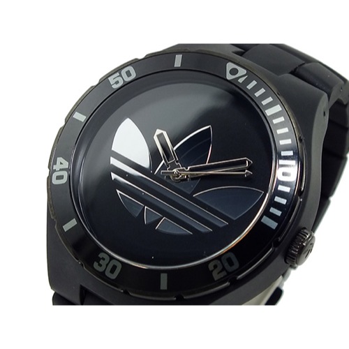 アディダス メルボルン 腕時計 ADH2643 ブラック×シルバー