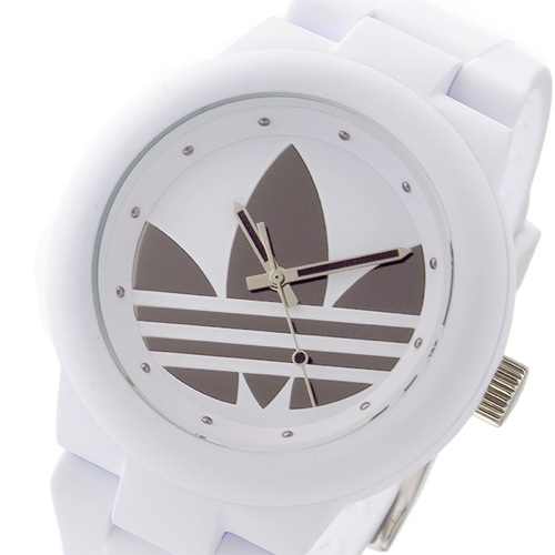 アディダス アバディーン クオーツ ユニセックス 腕時計 ADH3208 シルバー/ホワイト