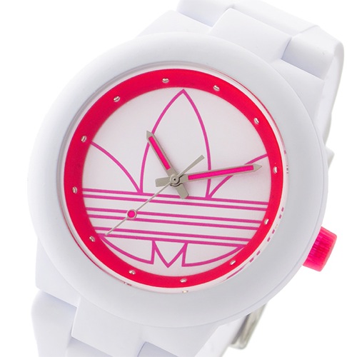 【送料無料】アディダス ADIDAS アバディーン クオーツ ユニセックス 腕時計 ADH3211 ピンク/ホワイト - メンズブランド