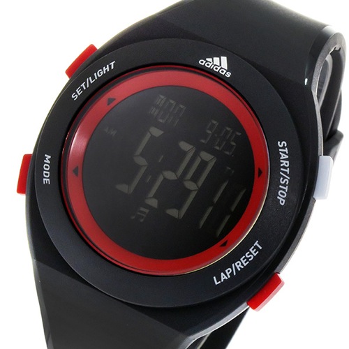 アディダス パフォーマンス クオーツ デジタル メンズ 腕時計 ADP3210 ブラック