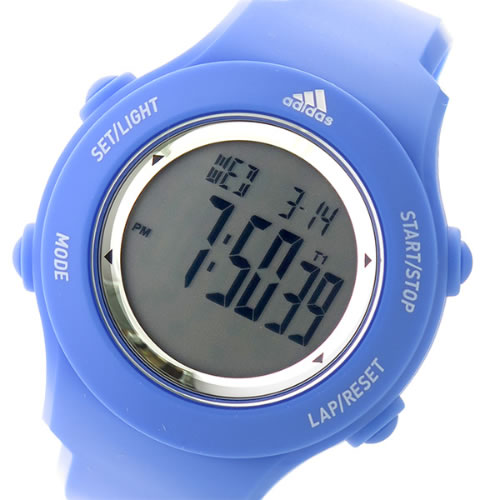 アディダス ADIDAS パフォーマンス スプラング クオーツ ユニセックス 腕時計 ADP3216 液晶/ブルー