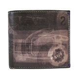 ポールスミス二つ折り 短財布 AFXA-1033-W389-1 ブラック×デザイン