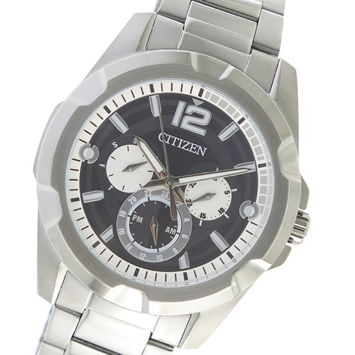 シチズン クオーツ メンズ 腕時計 AG8330-51E ブラック