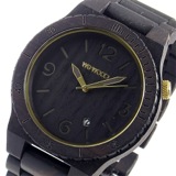 ウィーウッド 木製 メンズ 腕時計 ALPHA-BLACK-GOLD ブラック 国内正規