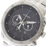 シチズン CITIZEN 腕時計 メンズ AN8130-53E クォーツ ブラック シルバー